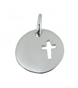 Pendentif croix 20 mm argent 925