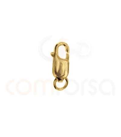 Mousqueton avec anneau 11.5 mm gold filled