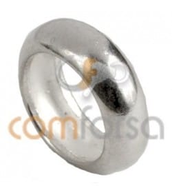 Intercalaire croissant 3 mm argent 925