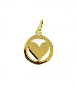 Pendentif Coeur 10 mm argent 925