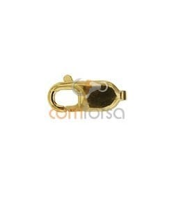 Mousqueton 14 mm gold filled