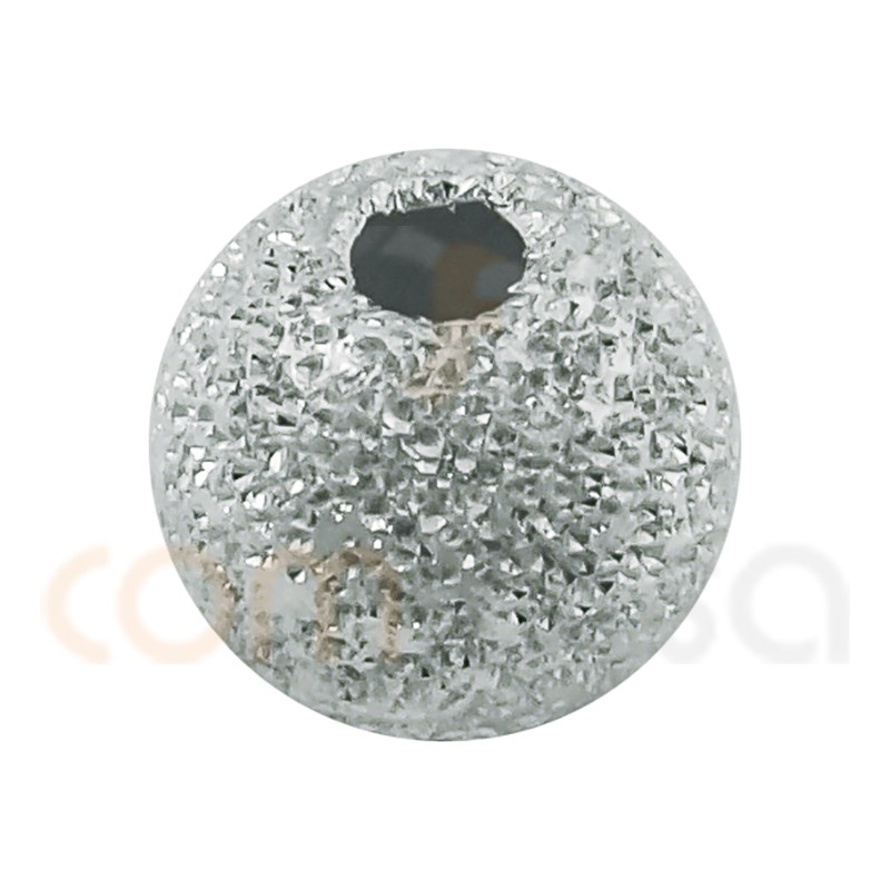 Boule diamanté 3 mm argent 925