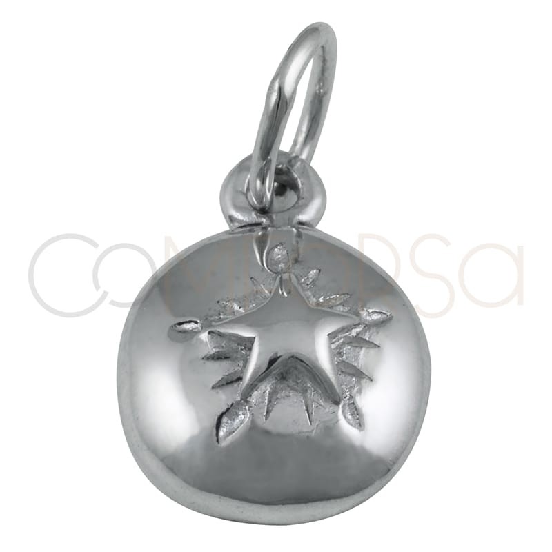 Pendentif étoile en argent 8mm