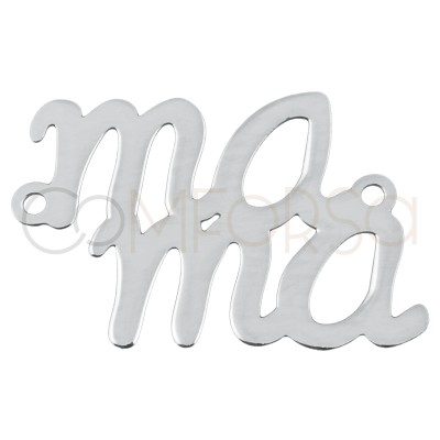 Intercalaire mama 14x20mm argent 925