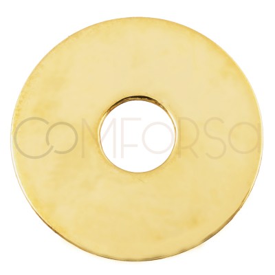 Gravure + Entretoise plate (Donut) 20 mm (alliage)