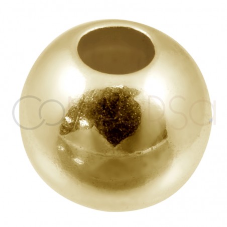 Boule 7 mm (2.7) argent doré