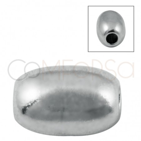 Perle Olive 4 mm argent 925