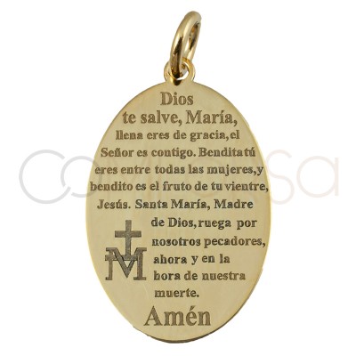 Pendentif "Ave María" 12 x...
