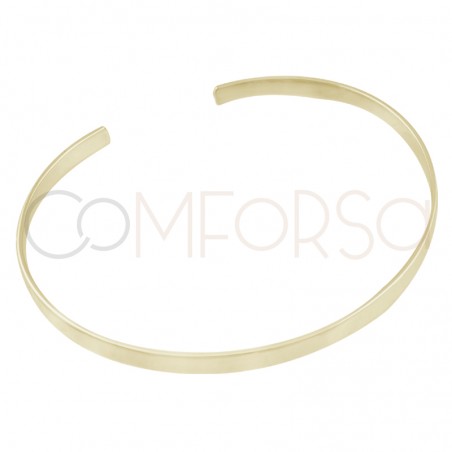 Bracelet plat 63 x 47mm argent 925