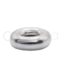 Donut 9 mm (3.5) argent 925 ml