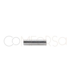 Tube 0.9 (int) x 4 mm argent 925