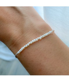 Bracelet de perles argent 925