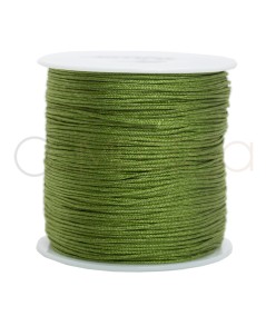 Nylon tressé vert olive 0.8mm