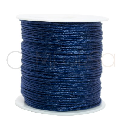 Nylon tressé bleu marine 1mm