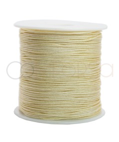 Nylon tressé Beige 0.8 mm