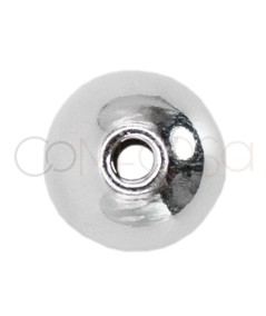 Boule lisse 8 mm argent 925