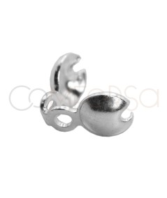 Cache-noeud 6.2 mm argent 925 ml