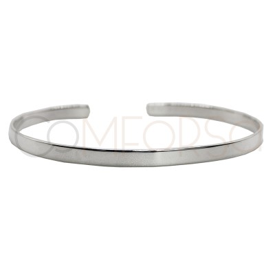 Bracelet plat 63 x 47mm argent 925