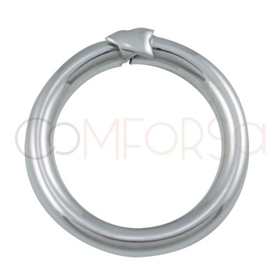 Anneau magique 20 mm argent 925 plaqué or