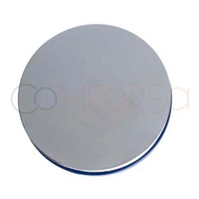 Bloc de support rond en acier pour l'emboutissage du métal 7,6 x 1,9 cm