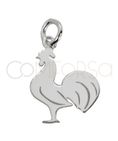 Gravure + Pendentif Le Coq 11.6 x 16mm argent 925