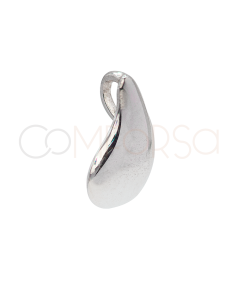 Breloque goutte d'eau 8,5 x 14mm argent 925