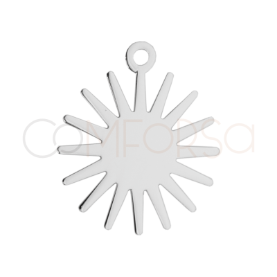 Pendentif en forme de soleil 25mm argent 925