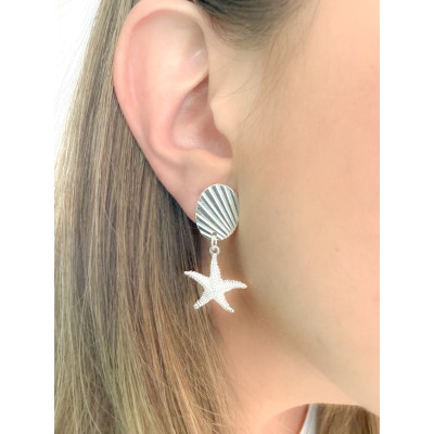 Boucles d'oreilles ovales 18 x 14mm argent 925