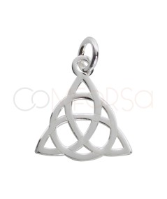 Pendentif triquette 13 x 14mm argent 925