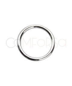 Anneau intercalaire circulaire 8mm argent 925