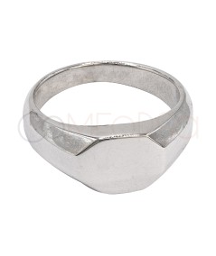 Bague chevalière 7mm argent 925