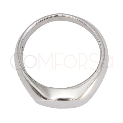 Bague chevalière 7mm argent 925