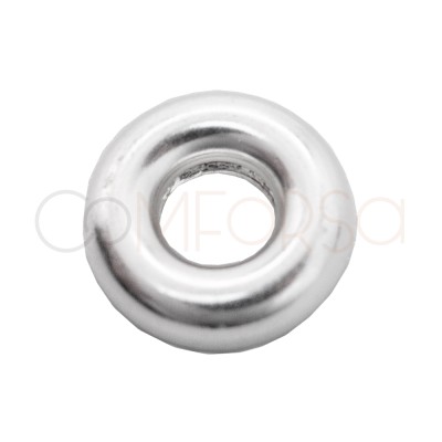 Donut 8mm avec anneau 2.7mm argent 925