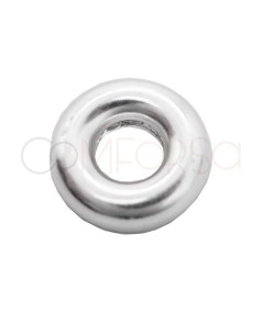 Donut 8mm avec anneau 2.7mm argent 925