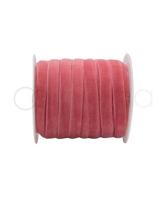 Élastique velours corail 10mm