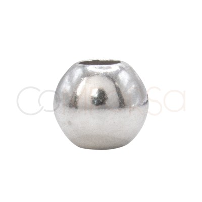 Boule lisse 6 mm argent 925