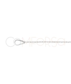 Collier nœud argent 925