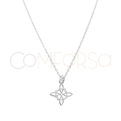 Collier nœud celtique argent 925