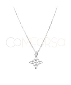 Collier nœud celtique argent 925