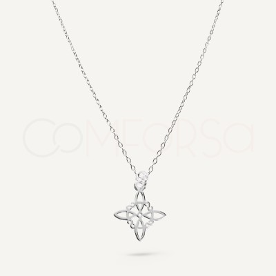 Collier nœud celtique argent 925