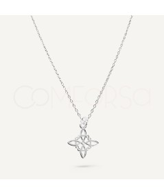 Collier nœud celtique argent 925