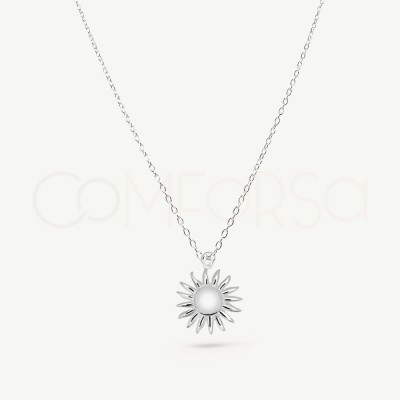 Collier soleil argent 925