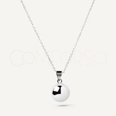 Collier bola de grossesse argent 925