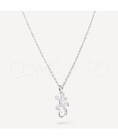 Collier salamandre argent 925