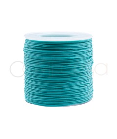 Nylon tressé vert d'eau 0,8 mm