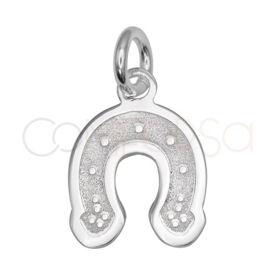 Pendentif fer à cheval 9,4 x 12,4 mm argent 925