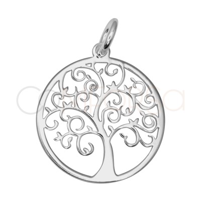 Pendentif Arbre de vie 15 mm argent 925