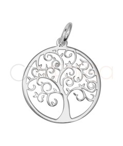 Pendentif Arbre de vie 15 mm argent 925