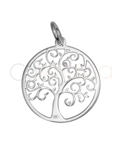 Pendentif Arbre de vie 15 mm argent 925