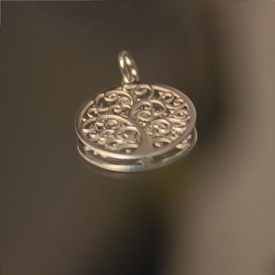 Pendentif Arbre de vie 15 mm argent 925